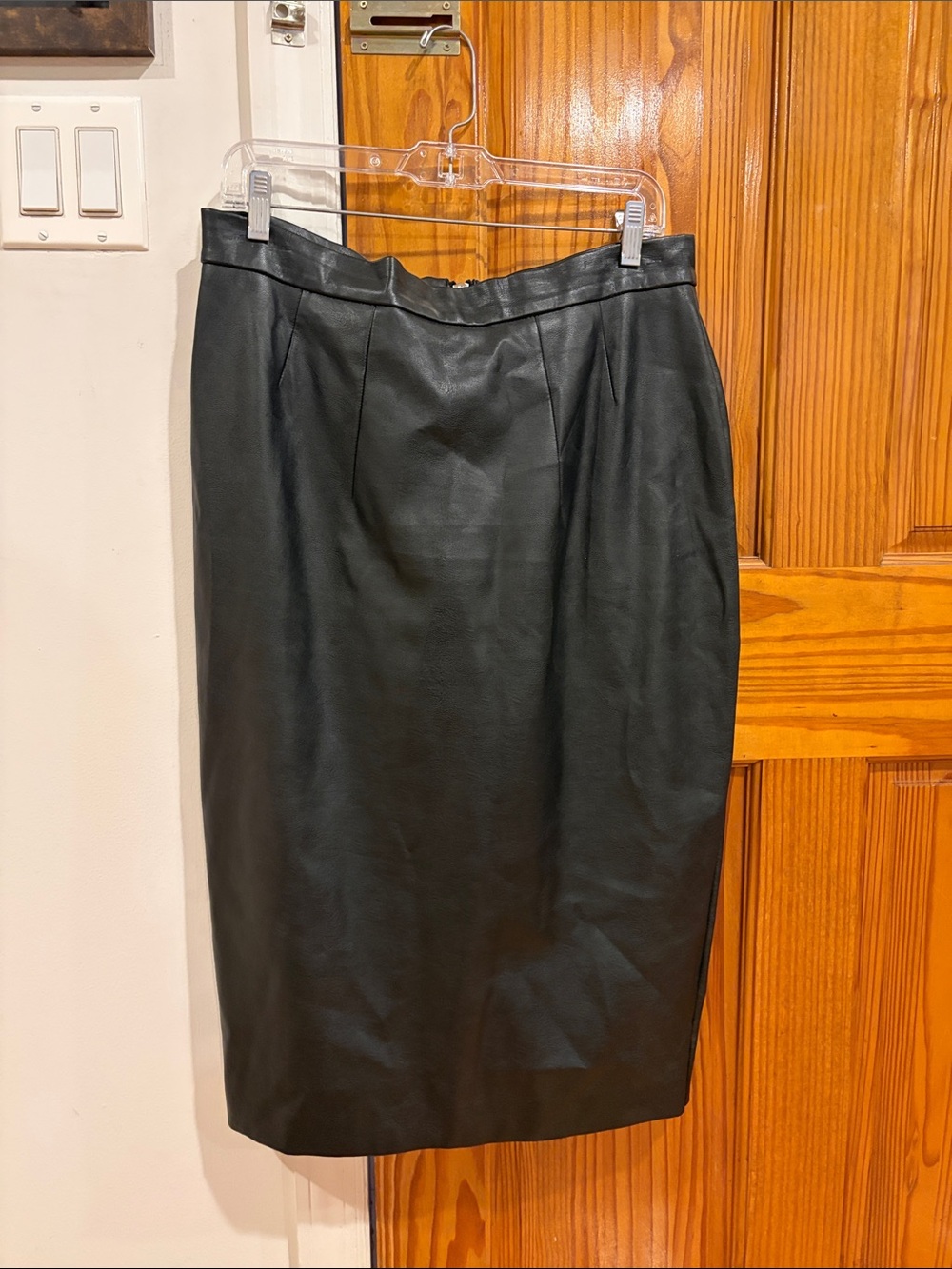 Vixen Faux Leather Pencil Skirt